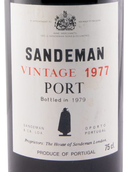 1977 Sandeman The Silver Jubilee Vintage Port