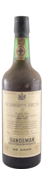 Sandeman Ambrosette 30 years Port (bottled in 1979)