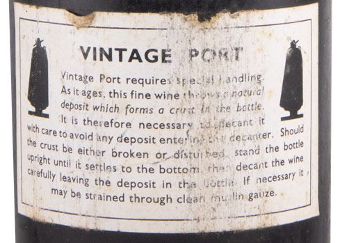 1963 Sandeman Vintage Porto