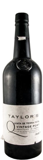 1987 Taylor's Quinta de Terra Feita Vintage Porto