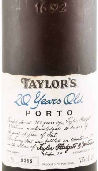 Taylor's 20 anos (engarrafado em 1990)