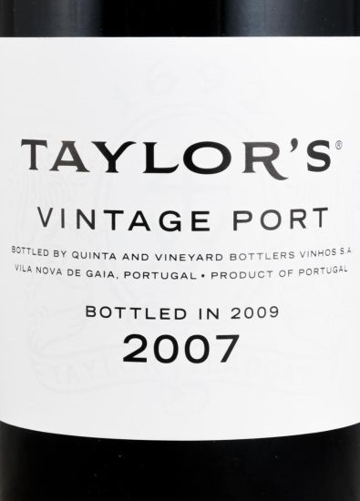 2007 Taylor's Vintage Porto