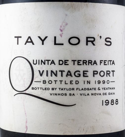 1988 Taylor´s Quinta de Terra Feita Vintage Porto