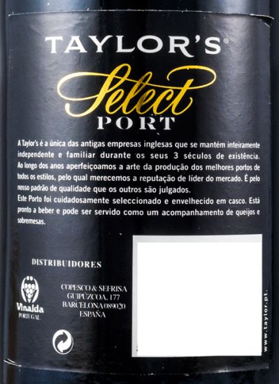 Taylor's Select Port 37.5cl