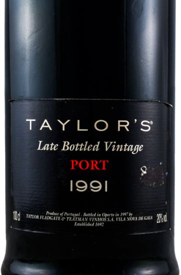 1991 Taylor's LBV Porto 1L