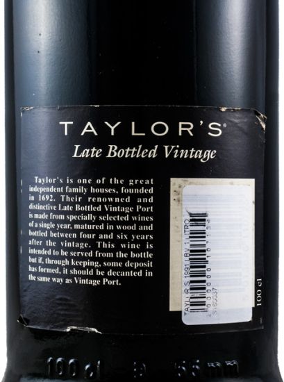 1991 Taylor's LBV Porto 1L