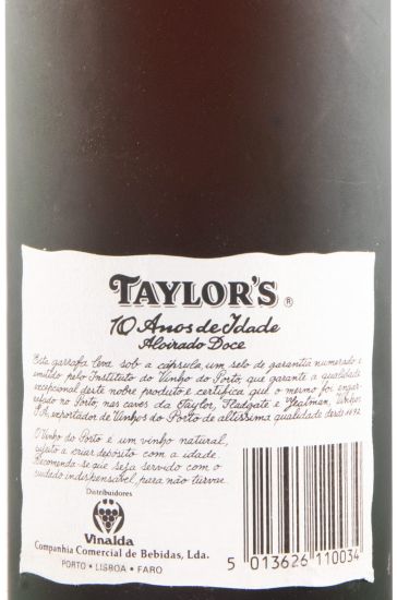 Taylor's 10 years Port (bottled in 1990)