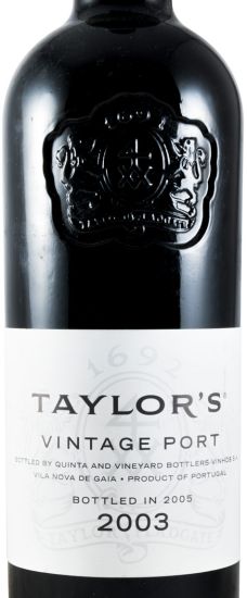 2003 Taylor's Vintage Porto