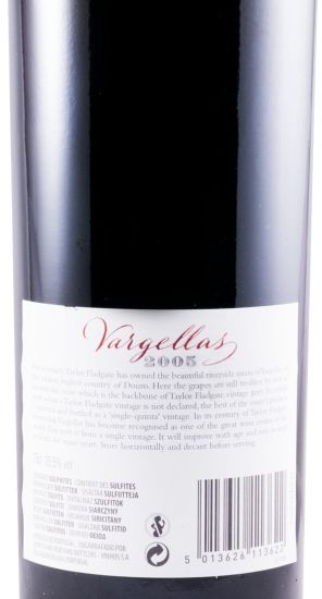 2005 Taylor's Quinta de Vargellas Vintage Porto
