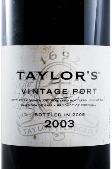2003 Taylor's Vintage Porto 37,5cl