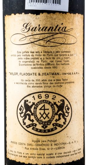 Taylor's +40 years Port (bottled in 1972)
