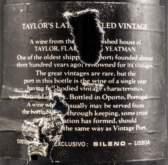 1976 Taylor's LBV Porto