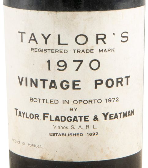 1970 Taylor's Vintage Port