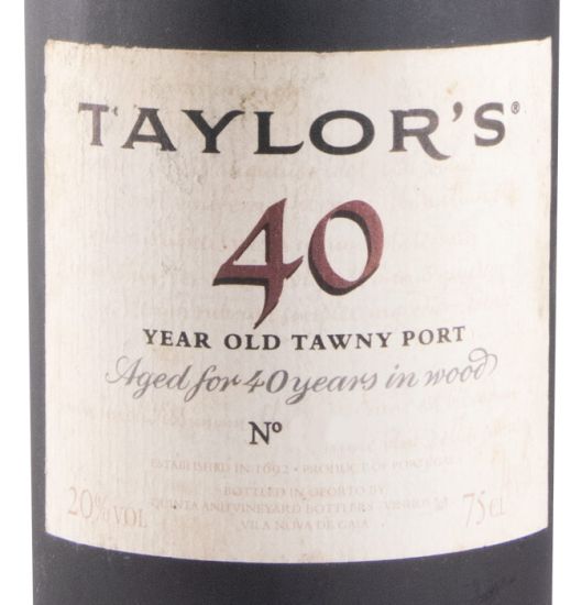 Taylor's 40 anos Porto (engarrafado em 2007)
