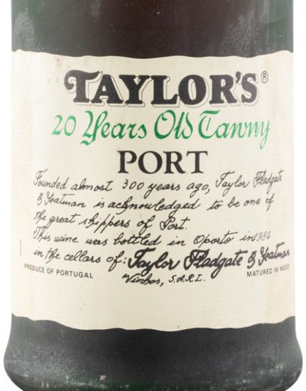 Taylor's 20 years Port (bottled in 1984)