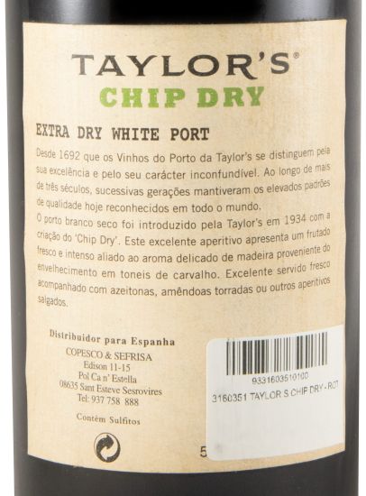 Taylor's Chip Dry Port (former label)
