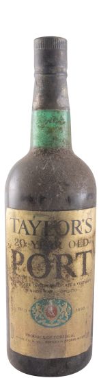 Taylor's 20 years Port (golden label)