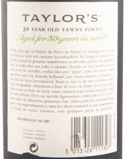 Taylor's 30 anos Porto (engarrafamento em 2007)