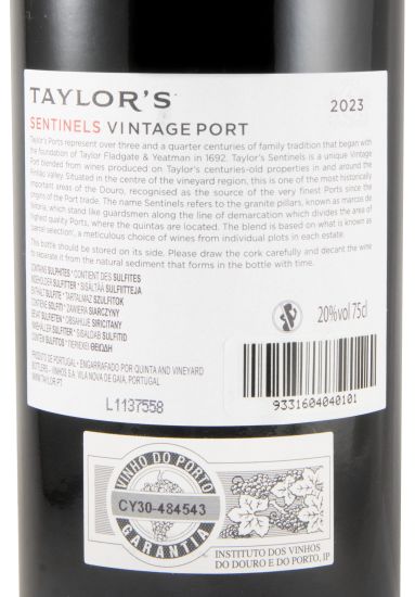 2023 Taylor's Sentinels Vintage Porto
