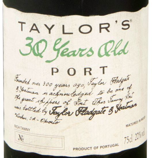 Taylor's 30 years Port (bottled in 1994)
