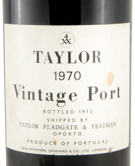 1970 Taylor's Vintage Porto (engarrafado em 1972)