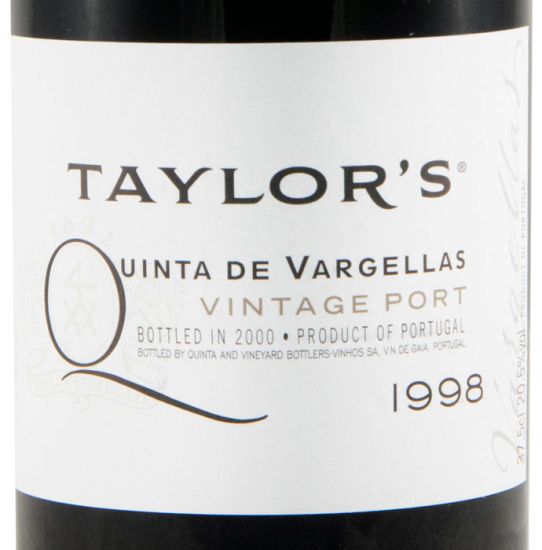 1998 Taylor's Quinta de Vargellas Vintage Porto 37,5cl