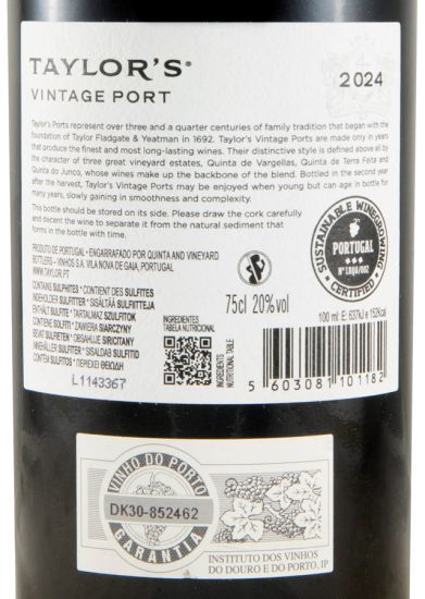 2024 Taylor's Vintage Porto
