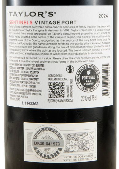 2024 Taylor's Sentinels Vintage Porto