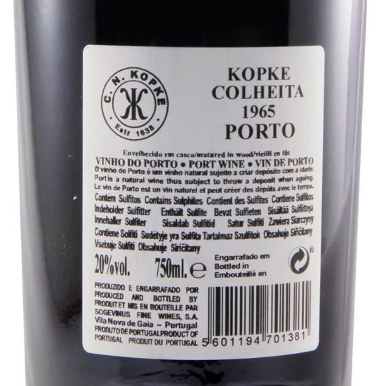 1965 Kopke Colheita Porto