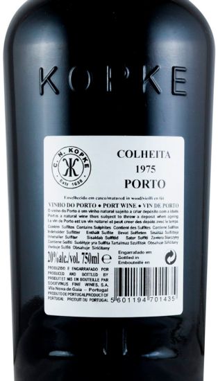 1975 Kopke Colheita Porto