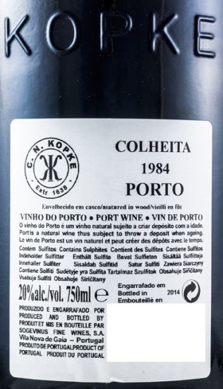 1984 Kopke Colheita Porto