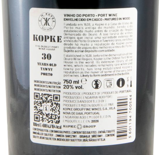 Kopke 30 anos Porto
