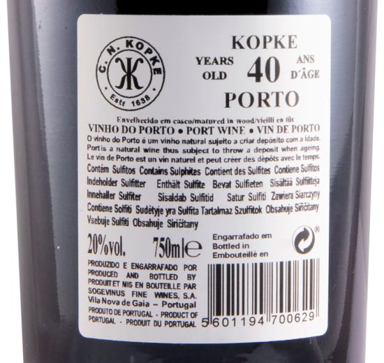 Kopke 40 anos Porto
