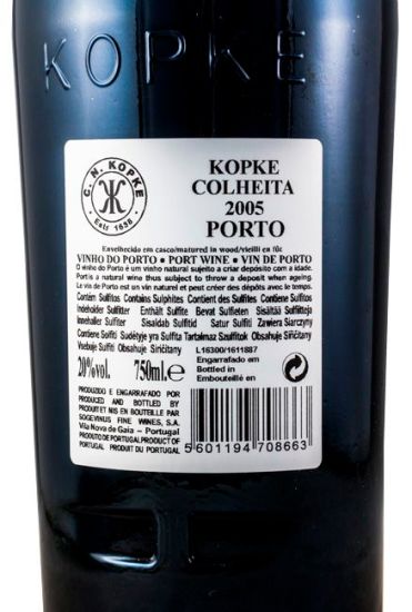 2005 Kopke Colheita Porto
