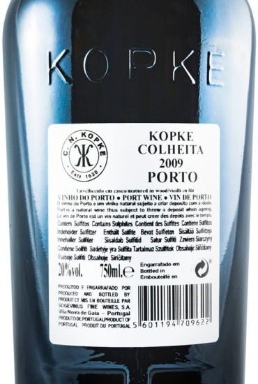 2009 Kopke Colheita Porto