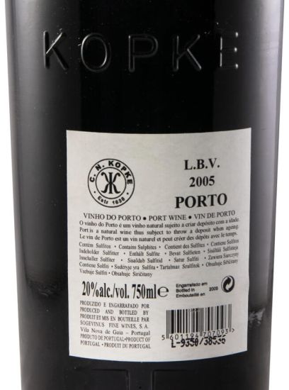 2005 Kopke LBV Porto