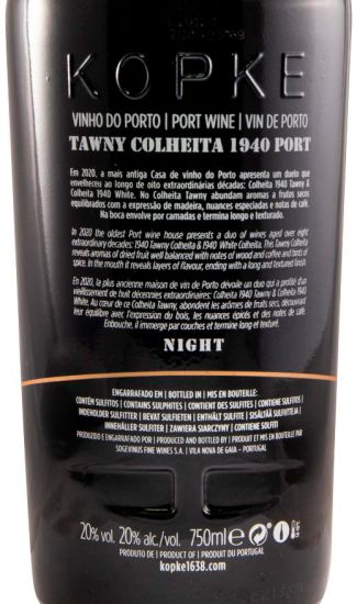 1940 Kopke Colheita Tawny Port