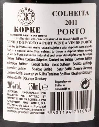 2011 Kopke Colheita Porto