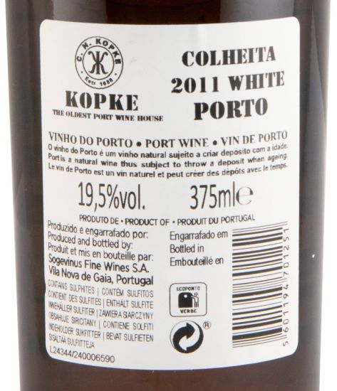 2011 Kopke Colheita White Porto 37,5cl