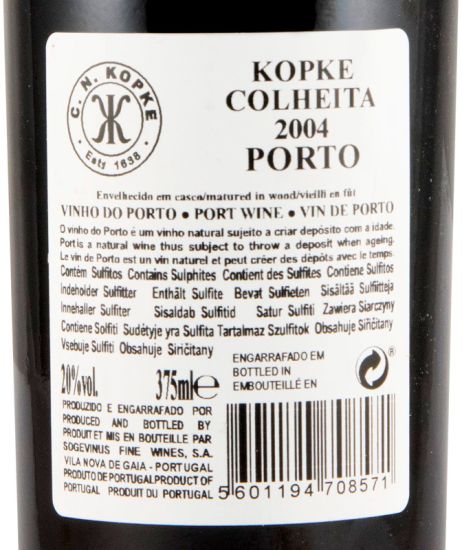 2004 Kopke Colheita Porto 37,5cl