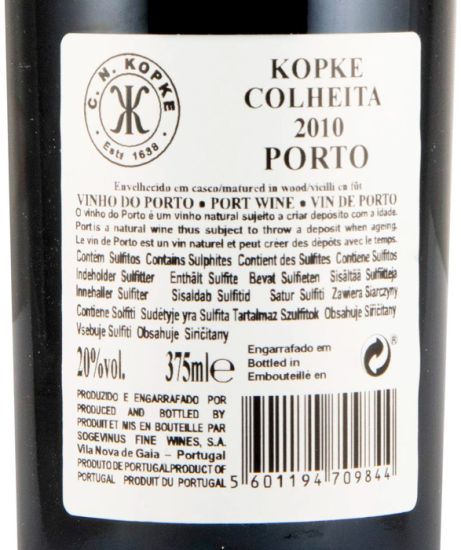 2010 Kopke Colheita Porto 37,5cl