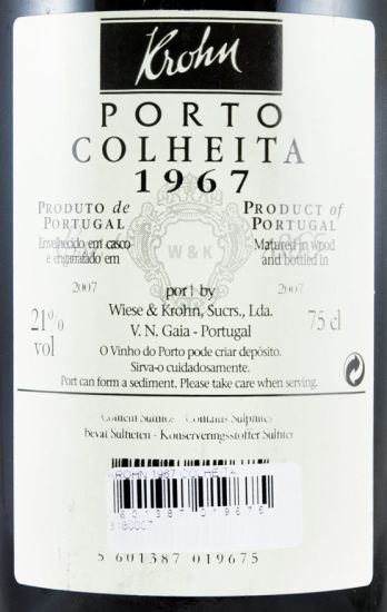 1967 Krohn Colheita Port