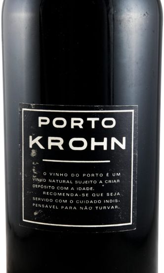 1900 Krohn Reserva Particular Port (red seal)