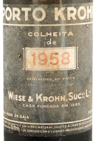 1958 Krohn Colheita Port