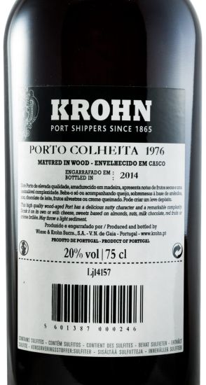 1976 Krohn Colheita Port