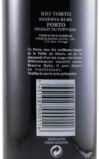 Krohn Ruby Reserva Rio Torto Port