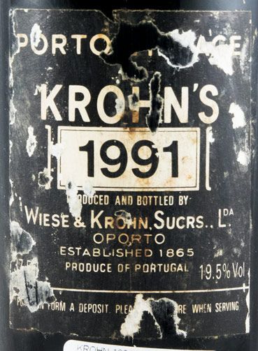 1991 Krohn Vintage Porto 37,5cl