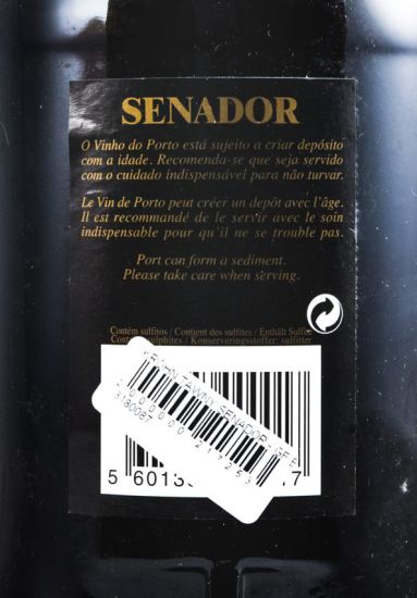 Krohn Tawny Senador Port (low bottle)