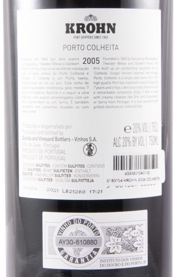 2005 Krohn Colheita Porto
