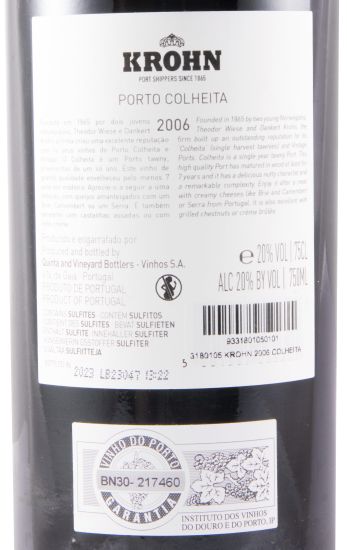 2006 Krohn Colheita Porto